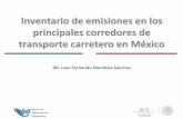 Inventario de emisiones en los principales corredores … Adem 4CNICC201… · B C2 C3 T3S2 T3S3 T3S2R4 274 El Cerrito Querétaro-San Luis Potosí 2011 1 6.5 8.1 13.1 8.1 9.2 6.1