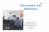 Vacunas en Adultos · Vacunas en Adultos Dra. Sandra Brazza Enf. Martin Deschi Epidemiologia Zona Sur P.A.I. Zona Sur Santa Fe