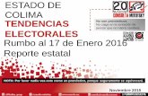 ESTADO DE COLIMA TENDENCIAS No son pronósticos. No caiga en …portalanterior.ine.mx/archivos2/portal/.../2015-2016/...MET_INF.pdf · 1,000 ciudadanos con credencial para votar distribuidos