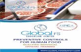Presentación de PowerPoint - Global FS · horas de inversiÓn 24 horas académicas (3 días) certificado emitido directamente por food safety preventive controls alliance material