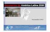 Escenarios América Latina 2030 [Modo de compatibilidad] · 31.3 7.10 54 Entrance to the is denied to emigrants from 41.3 6.73 ... (ULA) en Panamá ... estructurales trascendentes.
