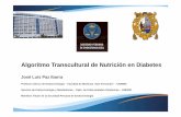 Algoritmo Transcultural de Nutrición en Diabetesendocrinoperu.org/pdf/Algoritmo Transcultural de Nutricion en DM.pdf · Dieta modificadora de lípidos (Tabla 4) ... – Niveles de