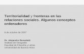 Territorialidad y fronteras en las relaciones sociales ...ecaths1.s3.amazonaws.com/geografiaargentina/88130872.Fronteras y... · Geografía histórica del Territorio de Los Andes