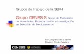 Grupos de trabajo de la SEFHgruposdetrabajo.sefh.es/genesis/genesis/Enlaces/Ortega_A... · Esther Duran Rocio Asensi ... demedicamentos en la página web del grupo GENESIS de la SEFH.