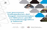 Las personas en México: perﬁl - CONAPRED - Portada€¦ · riadas, según la Encuesta Nacional de Ocupación y Empleo (ENOE) Año Informal Formal Total Porcentaje de ... sario
