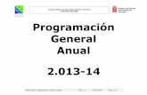 Programación General - Colegio Público Huertas Mayoreshuertasmayores.educacion.navarra.es/.../2011/11/PGA-2013-14.pdf · Concreción anual de objetivos ... Al contar cada año con