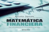 MATEMÁTICA FINANCIERA - Biblia de Jerusalen, … · Matemática Financiera, de la lógica a la formulación ”. Inspirada en el modelo de enseñanza-aprendizaje de la Universidad