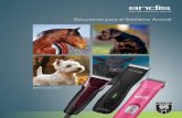 Soluciones para el Estilismo Animal · ProClip Pulse Ion ® (Rosa) Máquina de corte de cuchilla ajustable ProClip Pulse Ion (Verde primavera) Una velocidad Una velocidad Una velocidad