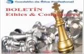 BOLETÍN Ethics & Compliance - Revista Contaduría Pública : IMCP …contaduriapublica.org.mx/wp-content/uploads/Boletin... · 2018-01-23 · Código de Ética Profesional del IMCP
