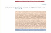 Auditoría pública entre la apariencia y la verdadasocex.es/wp-content/uploads/PDF/200907_48_41.pdf · 2016-03-10 · se reconoce como condición necesaria que garantiza la objetividad