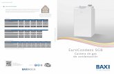 EuroCondens SGB - BAXI - Fabricante de sistemas de ... · 109,5 106,5 205 125 E ... incorporada de serie en la gama BAXI de calderas de media ... Evolución técnica al servicio del