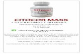 CITOQUININAS Y AUXINAS - westfix.com.mxwestfix.com.mx/productos/lineas/bioestimulantes/citocormaxx/... · gran mezcla de citoquinina y auxinas. bioestimulante vegetal que contiene
