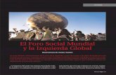 El Foro Social Mundial y la Izquierda Global - ces.uc.pt FSM y la... · puesta del imperialismo americano a la revolución cubana; el asesinato de Allende (1973) y las dictaduras