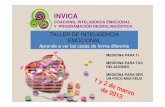 INVICA - Diputación de Valladolid - al Servicio de la ...1][1... · repasan los principales fundamentos teóricos de la Inteligencia Emocional, pero sobre todo las diferentes aplicaciones