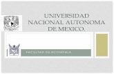 UNIVERSIDAD NACIONAL AUTONOMA DE MEXICO. · de imperfecciones en el ciclo de producción. SUPUESTOS. ... COSTO DE CAPITAL VARIABLE MENSUAL: $1,100,000,000 COSTO DE CAPITAL …