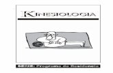 PROGRAMA DE LA RESIDENCIA DE KINESIOLOGIA · Redactar historia clínica y ficha kinésica que refleje la evaluación y seguimiento del paciente. Contenidos: Consideraciones generales
