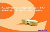 Cámara digital 2110 Manual del usuario - starin.info Info/BenQ/Manuals/Archive/DC2110 (Spanish).… · polaridad (+,_). 3. ... • No coloque la tarjeta SmartMediaTM cerca o en un