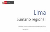 Sumario regional - Portal DEMIdemi.produce.gob.pe/Content/files/doc_03/Regionales/Lima.pdf · Fuente: Mendoza, Juan (2015) “Estudio de Diagnóstico del Crecimiento de la Región