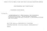 CATEDRA DE TACTICA CURSO ESTADO€¦ · Armamento individual y colectivo liviano.....48 2. Material anti tanque ...