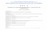 RAC 4 - Normas de Aeronavegabilidad y Operación …sanidad.weebly.com/uploads/1/9/4/3/19430029/rac__4... · normas de aeronavegabilidad y mantenimiento para aeronaves de aviaciÓn