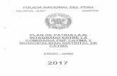 ANEXO 02 PLAN D… · Metodológicas para el diseño de sectores y mapa del delito en las jurisdicciones policiales de las comisarías y para ... (03) sectores , seis (06) subsectores