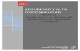SEGURIDAD Y ALTA DISPONIBILIDAD - .seguridad perimetral (NAT,Firewall,DMZ, ... El cliente Ubuntu