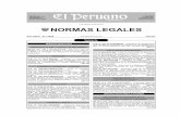 Cuadernillo de Normas Legales - gacetajuridica.com.pe · Ratiﬁ can Acuerdo de Cooperación entre Suiza y la República del Perú, relativo al “Programa ... Res. Nº 1239-2010-TC-S1.-