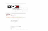 AOC - educacio.gencat.cateducacio.gencat.cat/.../Valisa_electronica_Manual_usuari.pdf · i Manual d'usuari Valisa electrònica - Manual usuari_V2.3.3, pàg 1/38 Control del document