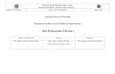 401 Entrevista Clínica I - Facultad de Psicología, UANLpsicologia.uanl.mx/wp-content/uploads/2014/11/401-PA-EC-I.pdf · 10.-Responsable (s) ... habilidades de escucha, ... clasificación