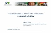 Tendencias de la educación financiera en América Latina · una amplia franja de la población, y no es solo un ... participación de 28 instituciones de 16 pa íses: Argentina,