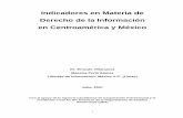 Indicadores en Materia de Derecho de la Información …alianzaregional.net/site/images/pdf/estudios/indicadores_derecho... · 1 Indicadores en Materia de Derecho de la Información