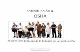 Introducción a OSHA - Prof.EHernandezprofehernandez.weebly.com/uploads/1/4/1/1/14115591/osha.pdf · Mantiene un sistema de informes y registros para ... Leer el afiche de OSHA ...