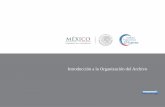 Introducción a la Organización del Archivo - Méxicoweb.inmujeres.gob.mx/dgaf/normateca/Procesos/NO... · Internacionales • Dirección General Adjunta de Comunicación Social