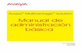 Manual de administración básica de Avaya …€¦ · Cómo obtener asistencia ... • Una o más de las siguientes normas nacionales mexicanas, ... Para más información sobre
