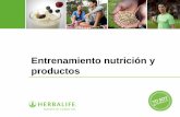 Entrenamiento nutrición y productos - myHerbalife.com · Nutrición Herbalife y del Consejo Consultor de Nutrición La Fundación Nobel no está afiliada a Herbalife y no examina,
