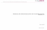 Sistema de Administración de Contribuciones - …innovacion.finanzas.cdmx.gob.mx/siscon/archivos/manuales/MANUAL_… · Manual de Usuario del Sistema de Administración de Contribuciones