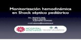 Monitorización hemodinámica en Shock séptico pediátricointensivo.sochipe.cl/subidos/catalogo3/Hospital_Padre_Hurtado[1].pdf · NO SE NECESITA MONITOREO HEMODINÁMICO AVANZADO