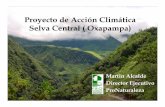 Proyecto Acción Climática Selva Central 2007F3... · técnica agrícola, control de fuego y educación ambiental ... METODOLOGÍA DE LÍNEA DE BASE La línea de base para el área