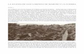 LA IGLESIA DE SAN LORENZO DE MARURI Y LA GUERRA · durante la guerra civil, ... En el informe que la Universidad de Valladolid hizo en 1938 sobre los destrozos ocasionados por la