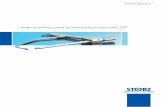 Instrumentos para la reconstrucción del LCP · 28729 TM Tensiómetro, para medir y controlar la tensión del trasplante KARL STOR 12 ART . 21EW 11 Instrumental 28789 SK Destornillador