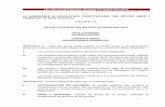 LA HONORABLE XI LEGISLATURA CONSTITUCIONAL DEL …faolex.fao.org/docs/pdf/mex143219.pdf · DEL CATASTRO Y DE LA FUNCIÓN CATASTRAL CAPÍTULO PRIMERO DEL CATASTRO ARTÍCULO 5.-El Catastro