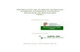 Planificación de Auditoría Ambiental Auditoría … · Planificación de Auditoría Ambiental Auditoría Ambiental Vertedero Municipal de Normandía FASE I 3 PLANIFICACIÓN DE AUDITORIA