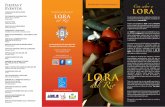 CABALGATA DE REYES MAGOS Patrimonio …multimedia.dipusevilla.es/loradelrio/turismo/folletos/Folleto... · los espárragos trigueros con recetas especiales y únicas hechas con mimo