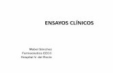 ENSAYOS CLÍNICOS - elcomprimido.com · • Imprescindibles en ensayos multicéntricos ... FASE IV: Fase de farmacovigilancia. CONSORT tiene como objetivo mejorar la presentación