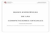 BASES ESPECÍFICAS DE LAS COMPETICIONES …fbm.es/images/documentos/temp1617/BasesEspecificas_1617.pdf · bases especÍficas temporada 2016/17 versión de fecha 24/11/2016 4 d 1.1.