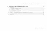 Análisis de Sistemas Discretosmaterias.fi.uba.ar/6631/material/Digital_03.pdf · Estabilidad de Sistemas con Entrada y Salida Acotadas(BIBO) Un sistema cuya entrada es acotada, ...