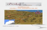 MARRUECOS: XAUEN Y LOS SENDEROS DEL RIF · en lana. El sendero se adentra en un bosque precioso y muy valioso desde el ... Por gastos incurridos en el extranjero, derivados de una