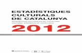 ESTADÍSTIQUES CULTURALS DE CATALUNYA - … · Estadístiques culturals de Catalunya 2012, the twelfth edition of the annual survey, presents a selection of the statistical data on