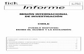Marzo 2003 Federación Internacional de los derechos ... · El pueblo mapuche constituye la mayoría étnica dentro de los pueblos originarios de Chile. Actualmente, los Mapuches