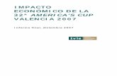 IMPACTO ECONÓMICO DE LA 32ª AMERICA’S CUPweb2011.ivie.es/downloads/2008/01/informe_ac2007.pdf · han realizado inversiones como consecuencia del acontecimiento deportivo. ...